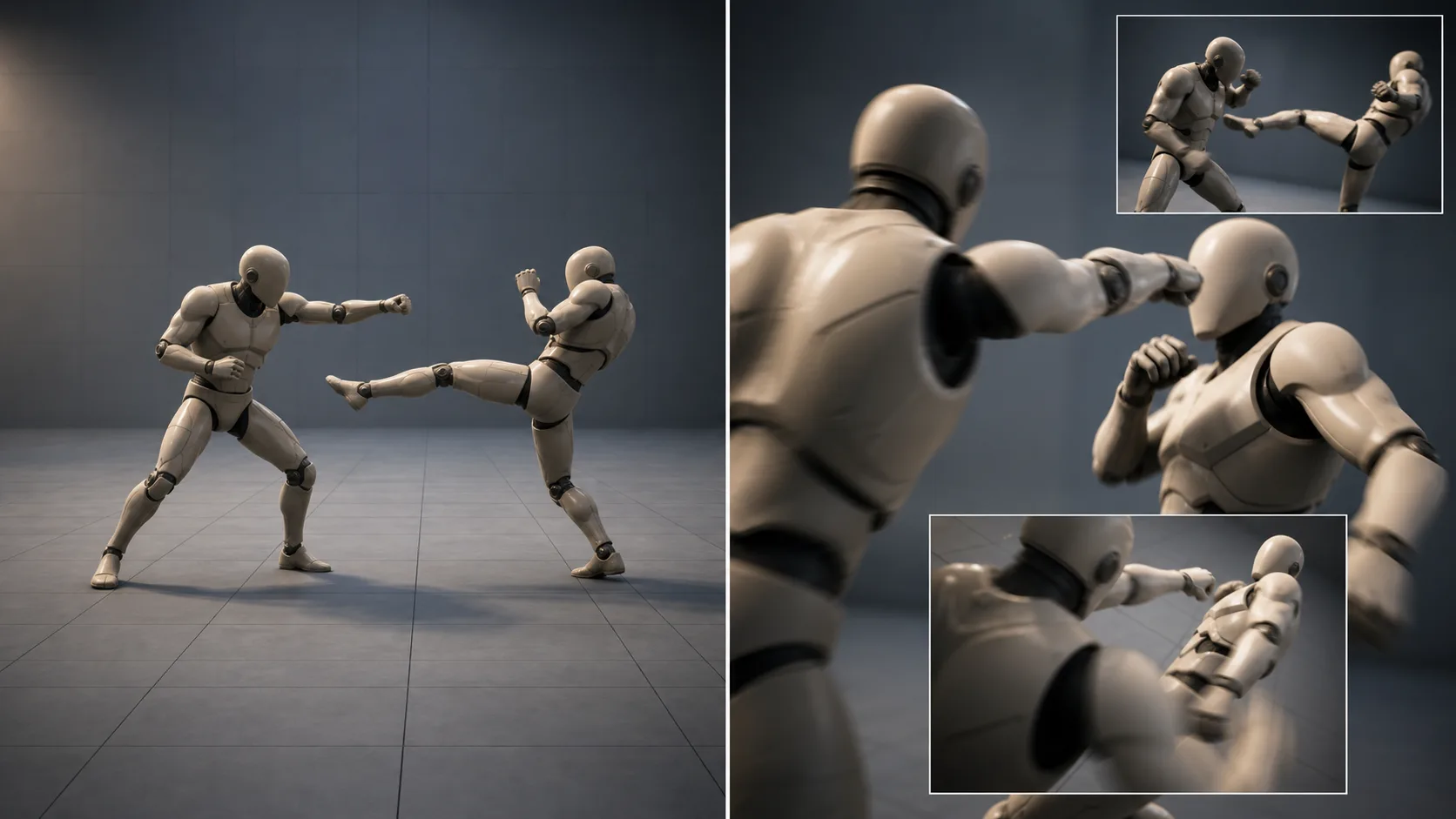 intro fight scene comparison