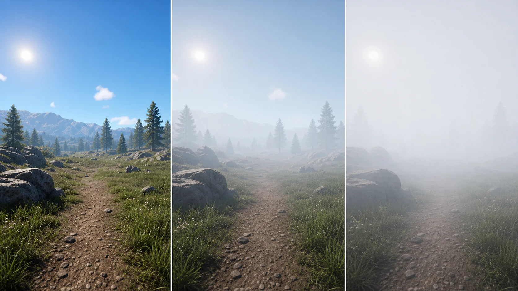 fog density comparison