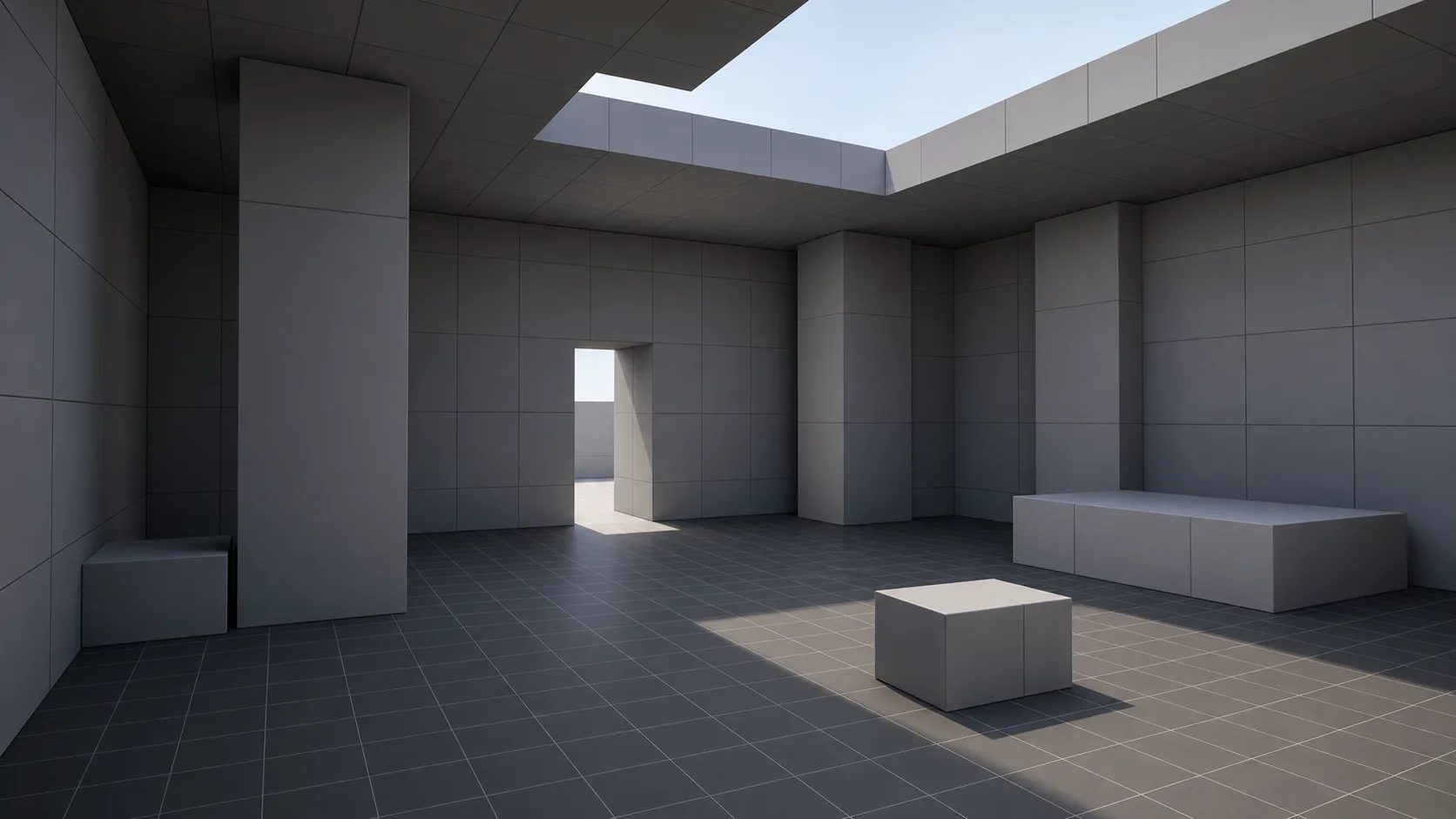 blockout cube environment
