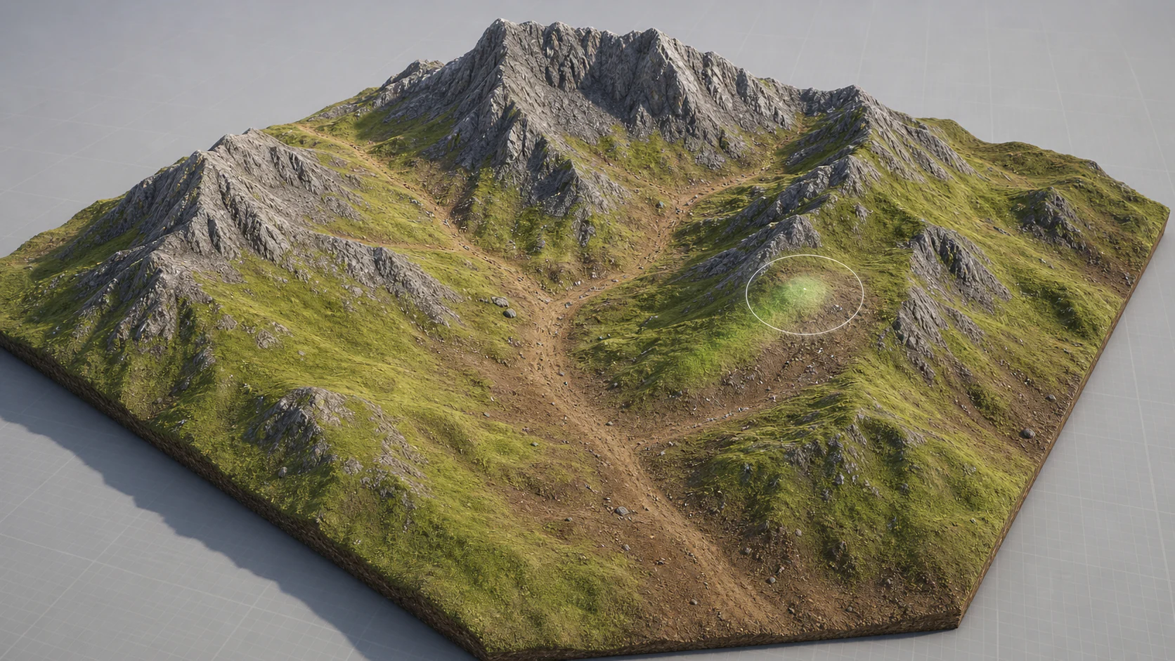 landscape material layer example